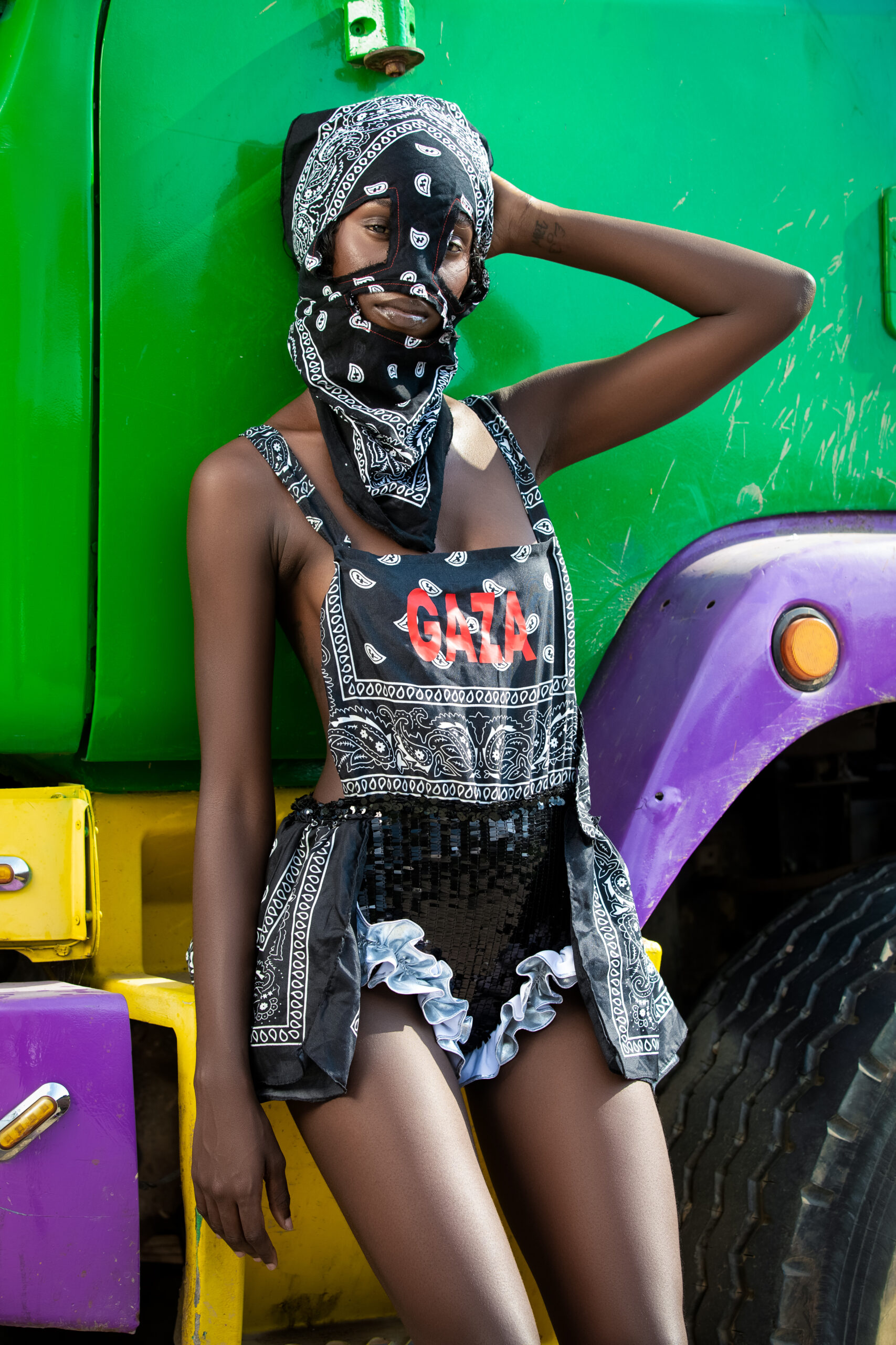 Dis is Dancehall by Aura Koutura - Bad Gyal Romper